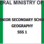 New Revised Senior Secondary Curriculum Geography – SS1 (Download PDF)