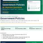 Citizenship and Heritage Studies – SS1 – Government Policies (Questions with Answers and Explanation...