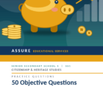 Citizenship and Heritage Studies – SS1 – Concept of Savings (Questions with Answers and Explanations...