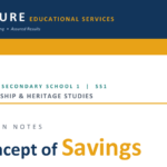 Citizenship and Heritage Studies - SS1 - Concept of Savings - Lesson Notes (Download for FREE)